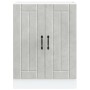Mueble bajo fregadero Lucca madera contrachapada gris hormigón de , Armarios de cocina - Ref: Foro24-853681, Precio: 81,19 €,...