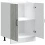 Mueble bajo fregadero Lucca madera contrachapada gris hormigón de , Armarios de cocina - Ref: Foro24-853681, Precio: 81,19 €,...
