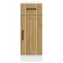 Mueble bajo de cocina Lucca roble artesanal de , Armarios de cocina - Ref: Foro24-853706, Precio: 74,45 €, Descuento: %