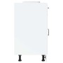 Mueble bajo de cocina Lucca madera de ingeniería blanca de , Armarios de cocina - Ref: Foro24-853727, Precio: 92,17 €, Descue...