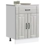 Mueble bajo de cocina Lucca madera contrachapada gris sonoma de , Armarios de cocina - Ref: Foro24-853733, Precio: 90,35 €, D...