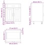 Mueble bajo de cocina Lucca madera contrachapada gris sonoma de , Armarios de cocina - Ref: Foro24-853733, Precio: 90,35 €, D...
