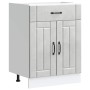 Mueble bajo de cocina Lucca madera contrachapada gris cemento de , Armarios de cocina - Ref: Foro24-853731, Precio: 92,17 €, ...