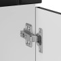 Mueble bajo de cocina Lucca madera ingeniería negra de , Armarios de cocina - Ref: Foro24-853738, Precio: 96,41 €, Descuento: %
