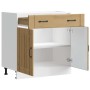 Mueble bajo de cocina Lucca roble artesanal de , Armarios de cocina - Ref: Foro24-853746, Precio: 109,18 €, Descuento: %