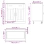 Mueble bajo de cocina Lucca roble artesanal de , Armarios de cocina - Ref: Foro24-853746, Precio: 109,18 €, Descuento: %