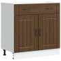 Mueble bajo de cocina Lucca roble marrón de , Armarios de cocina - Ref: Foro24-853744, Precio: 103,29 €, Descuento: %