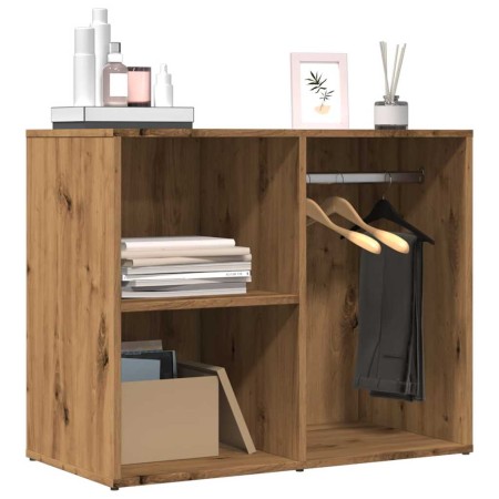 Mueble vestidor madera ingeniería roble artesanal 80x40x65 cm de , Armarios y almacenamiento - Ref: Foro24-857032, Precio: 62...