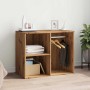 Mueble vestidor madera ingeniería roble artesanal 80x40x65 cm de , Armarios y almacenamiento - Ref: Foro24-857032, Precio: 62...