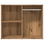 Mueble vestidor madera ingeniería roble artesanal 80x40x65 cm de , Armarios y almacenamiento - Ref: Foro24-857032, Precio: 62...