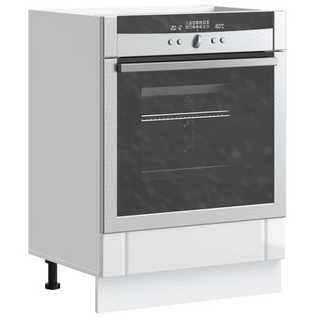Armario de horno Lucca blanco brillante de , Armarios de cocina - Ref: Foro24-853759, Precio: 70,59 €, Descuento: %