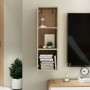 Mueble de TV madera contrachapada color roble 30,5x30x90 cm de vidaXL, Muebles TV - Ref: Foro24-803350, Precio: 49,01 €, Desc...