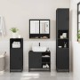 Juego de muebles de baño 4 pzas madera contrachapada negro de , Muebles de baño - Ref: Foro24-3301235, Precio: 381,98 €, Desc...