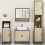 Juego de muebles de baño 4 pzas contrachapada roble sonoma de , Muebles de baño - Ref: Foro24-3301216, Precio: 337,00 €, Desc...