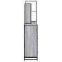 Set de muebles de baño 4 pzas madera contrachapada gris sonoma de , Muebles de baño - Ref: Foro24-3301263, Precio: 464,86 €, ...