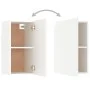 Mueble para TV de madera contrachapada blanco 30,5x30x60 cm de vidaXL, Muebles TV - Ref: Foro24-803326, Precio: 35,49 €, Desc...