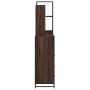 Set de muebles baño 4 pzas madera contrachapada roble marrón de , Muebles de baño - Ref: Foro24-3301289, Precio: 361,38 €, De...