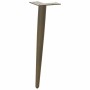 Patas para mesa de centro cónicas 4 uds acero natural 30-31cm de , Patas para mesas - Ref: Foro24-4012511, Precio: 37,84 €, D...