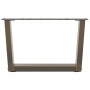 Patas para mesa de comedor en forma de V 2 uds acero natural de , Patas para mesas - Ref: Foro24-4012615, Precio: 68,45 €, De...