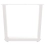 Patas para mesa de comedor forma V 2 uds blanco 50x(42-43,3) cm de , Patas para mesas - Ref: Foro24-4012629, Precio: 67,32 €,...