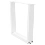 Patas para mesa de comedor forma V 2 uds blanco 50x(42-43,3) cm de , Patas para mesas - Ref: Foro24-4012629, Precio: 67,32 €,...
