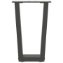 Patas para mesa de comedor en forma de V 2 uds antracita Acero de , Patas para mesas - Ref: Foro24-4012622, Precio: 54,79 €, ...