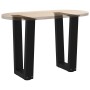 Patas para mesa de comedor en forma de V 2 uds acero negro de , Patas para mesas - Ref: Foro24-4012620, Precio: 45,33 €, Desc...