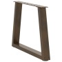Patas para mesa de comedor forma de V 2 uds acero natural acero de , Patas para mesas - Ref: Foro24-4012551, Precio: 66,97 €,...