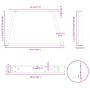 Patas para mesa de comedor forma de V 2 uds acero natural acero de , Patas para mesas - Ref: Foro24-4012551, Precio: 66,97 €,...