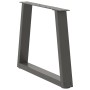Patas para mesa de comedor en forma de V 2 uds antracita acero de , Patas para mesas - Ref: Foro24-4012558, Precio: 75,93 €, ...
