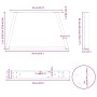 Patas para mesa de comedor en forma de V 2 uds antracita acero de , Patas para mesas - Ref: Foro24-4012558, Precio: 75,93 €, ...