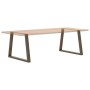 Patas para mesa de comedor en forma de V 2 uds acero natural de , Patas para mesas - Ref: Foro24-4012579, Precio: 106,41 €, D...