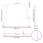 Patas para mesa de comedor en forma de V 2 uds acero natural de , Patas para mesas - Ref: Foro24-4012579, Precio: 106,41 €, D...
