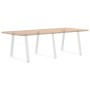 Patas para mesa de comedor forma V 2 uds blanco 70x(72-73,3) cm de , Patas para mesas - Ref: Foro24-4012585, Precio: 139,79 €...