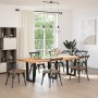Patas para mesa de comedor en forma de V 3 uds acero negro de , Patas para mesas - Ref: Foro24-4012660, Precio: 113,51 €, Des...