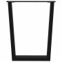 Patas para mesa de comedor en forma de V 3 uds acero negro de , Patas para mesas - Ref: Foro24-4012660, Precio: 113,51 €, Des...