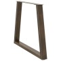 Patas para mesa de comedor en forma de V 3 uds acero natural de , Patas para mesas - Ref: Foro24-4012587, Precio: 145,88 €, D...