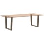 Patas para mesa de comedor en forma de V 2 uds acero natural de , Patas para mesas - Ref: Foro24-4012655, Precio: 105,62 €, D...