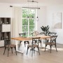 Patas para mesa de comedor en forma de V 3 uds acero blanco de , Patas para mesas - Ref: Foro24-4012669, Precio: 154,08 €, De...