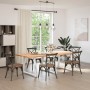 Patas para mesa de comedor en forma de V 3 uds acero blanco de , Patas para mesas - Ref: Foro24-4012593, Precio: 157,61 €, De...