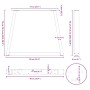 Patas para mesa de comedor en forma de V 3 uds acero blanco de , Patas para mesas - Ref: Foro24-4012593, Precio: 157,61 €, De...