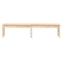 Banco de jardín de 2 plazas madera maciza pino 203,5x44x45 cm de vidaXL, Bancos de jardín - Ref: Foro24-824018, Precio: 89,84...