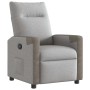 Sillón reclinable de tela gris nube de , Sillones - Ref: Foro24-4104838, Precio: 187,34 €, Descuento: %