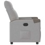 Sillón reclinable de tela gris nube de , Sillones - Ref: Foro24-4104838, Precio: 187,34 €, Descuento: %