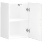 Armario de pared para cocina Porto madera de ingeniería blanca de , Armarios de cocina - Ref: Foro24-854027, Precio: 54,18 €,...