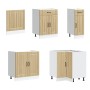 Mueble cocina Lucca roble sonoma 11 pzas madera contrachapada de , Armarios de cocina - Ref: Foro24-3314894, Precio: 717,13 €...