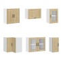 Mueble cocina Lucca roble sonoma 11 pzas madera contrachapada de , Armarios de cocina - Ref: Foro24-3314894, Precio: 717,13 €...