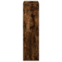 Estantería madera ingeniería color roble ahumado 66x31x112 cm de , Librerías y estanterías - Ref: Foro24-860305, Precio: 76,7...