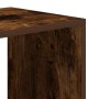 Estantería madera ingeniería color roble ahumado 66x31x112 cm de , Librerías y estanterías - Ref: Foro24-860305, Precio: 76,7...