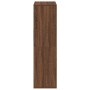 Estantería madera de ingeniería color marrón roble 66x31x112 cm de , Librerías y estanterías - Ref: Foro24-860307, Precio: 78...